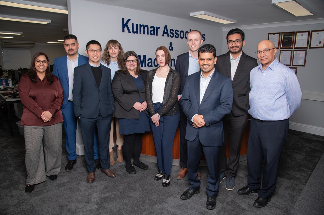 Kumar Associates Romsey office team